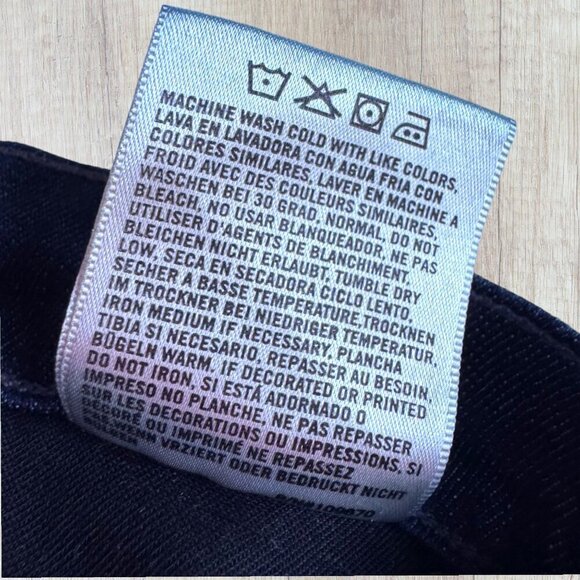 CITIZENS OF HUMANITY COH Dani Cropped Straight Leg Cuffed Denim Jeans Pants 28 - Picture 8 of 9